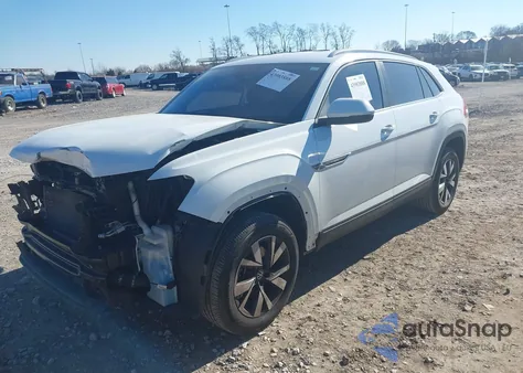 2021 Volkswagen Atlas Cross Sport 2.0T Se z USA, uszkodzony, nr VIN 1V2DC2CA2MC232711